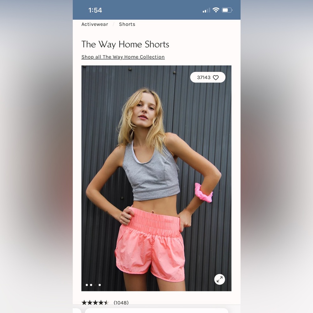 Free People The Way Home Shorts - Dusty Mauve